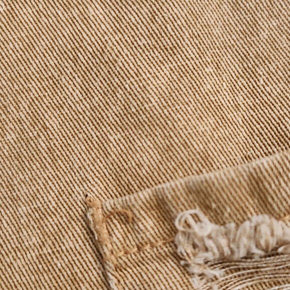 Easel Orange Distressed Women Overalls - Picture 11 of 13